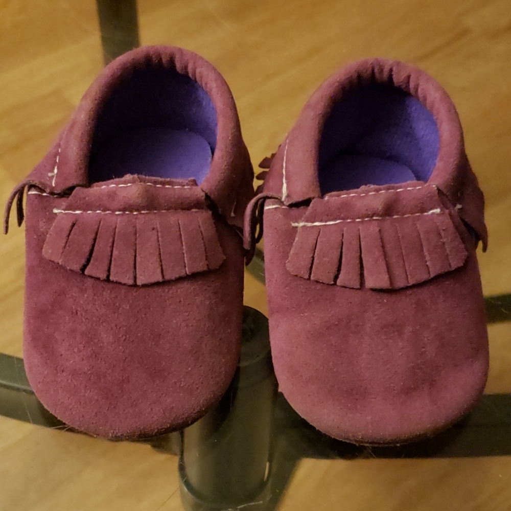 Baby girl moccasins
